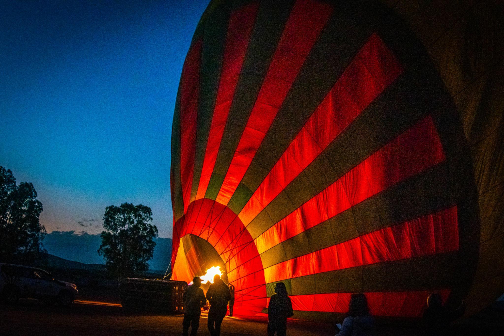 Hot air balloon flight with breakfast - photo 1