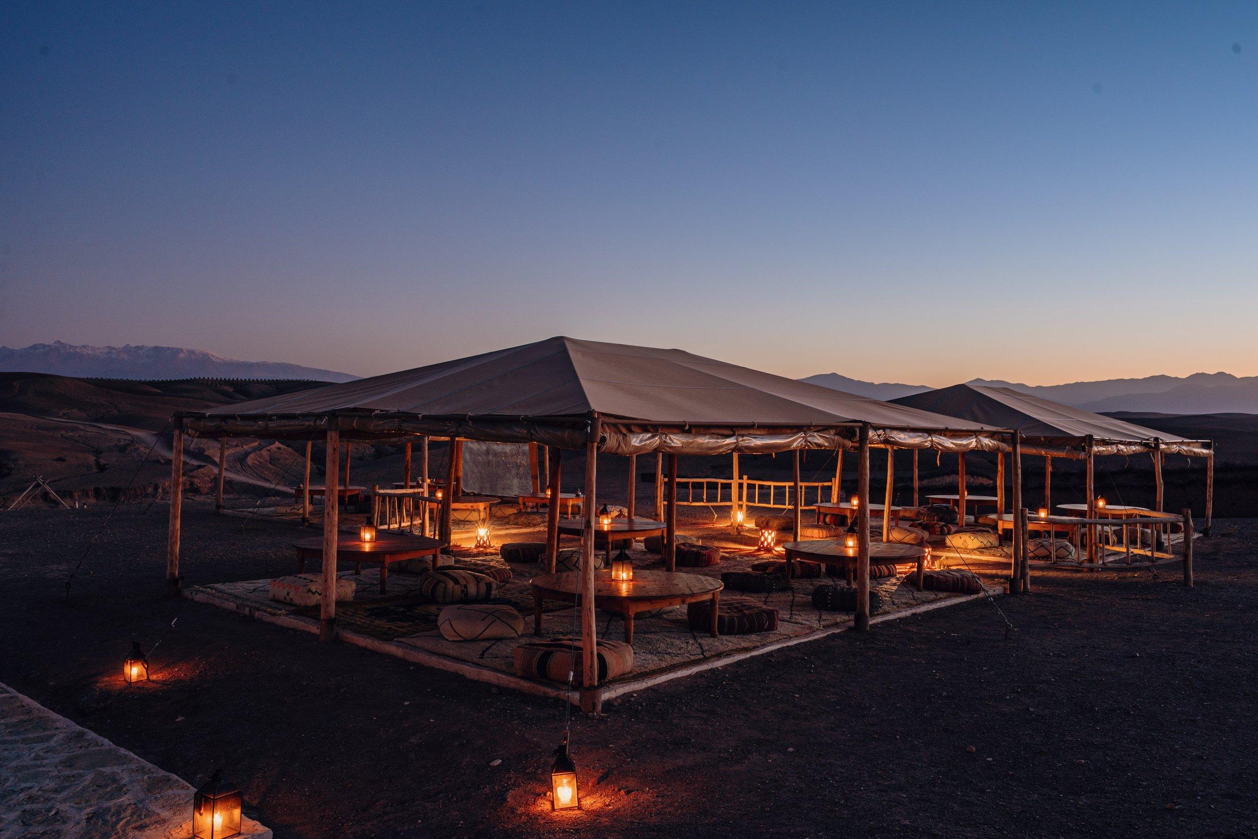 Night in Bivouac at the Desert of Agafay - photo 2
